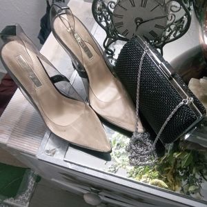 Liliana Heels combo w Ninas Clutch